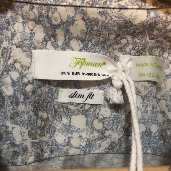 Topman Patterned Dress Shirt - Picture 3 of 3